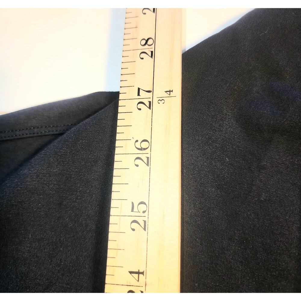 Lululemon Back In Action Wrap Women 8/10 Black Athleisure yoga gym workout comfy - Picture 5 of 8
